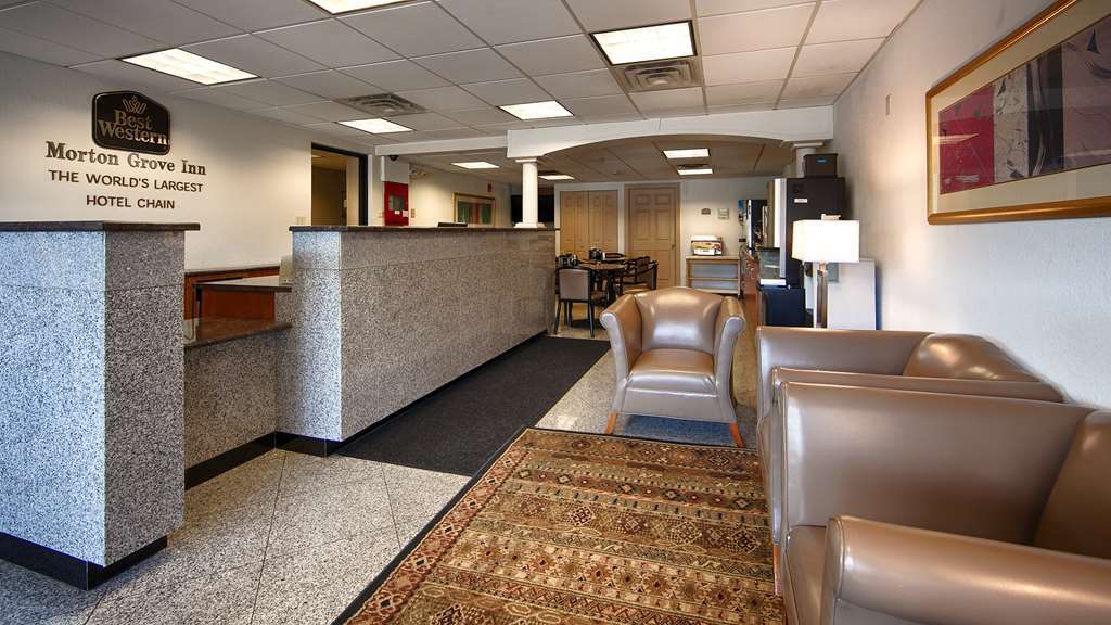 Red Roof Inn Morton Grove Beltér fotó